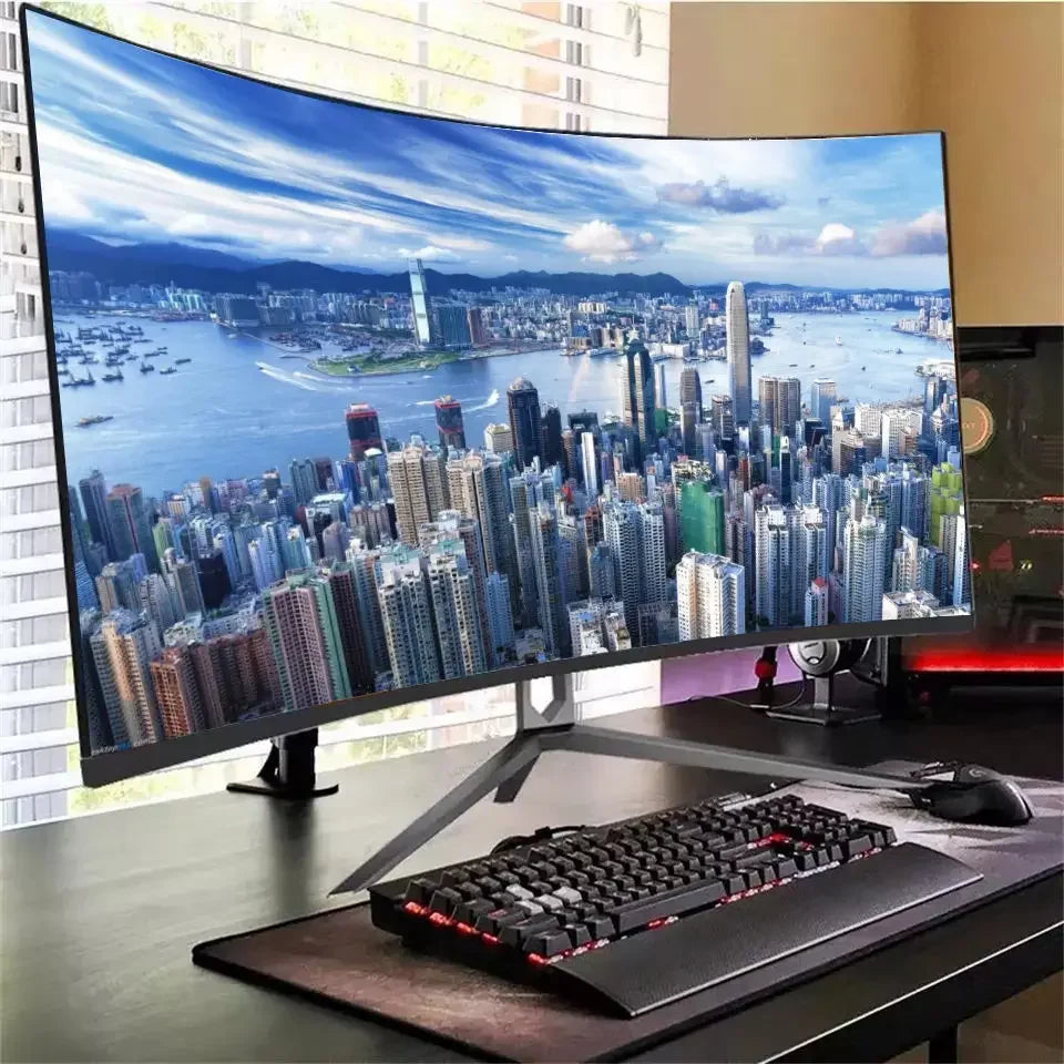 Curved Screen Monitors 24 32 34 Inch IPS Lcd Monitor 75 Hz 144Hz 165 HZ Gaming Computer Display Game