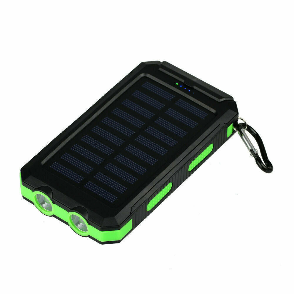 Super 20000Mah USB Portable Charger Solar Power Bank for Iphone Cell Phone 2023